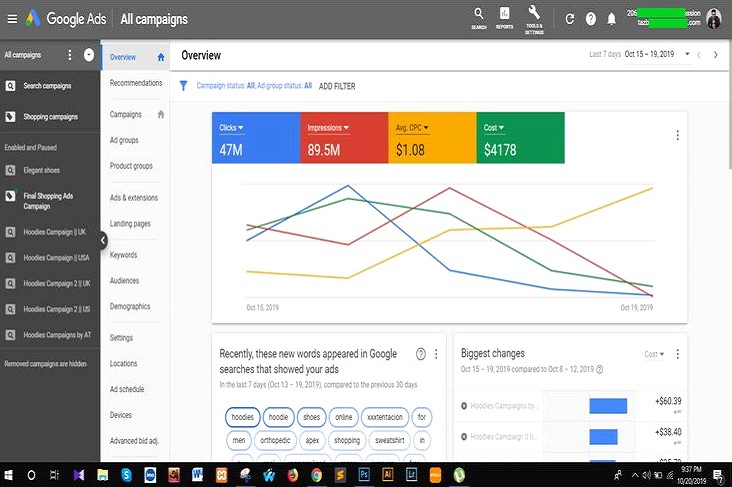 Google Ads Result