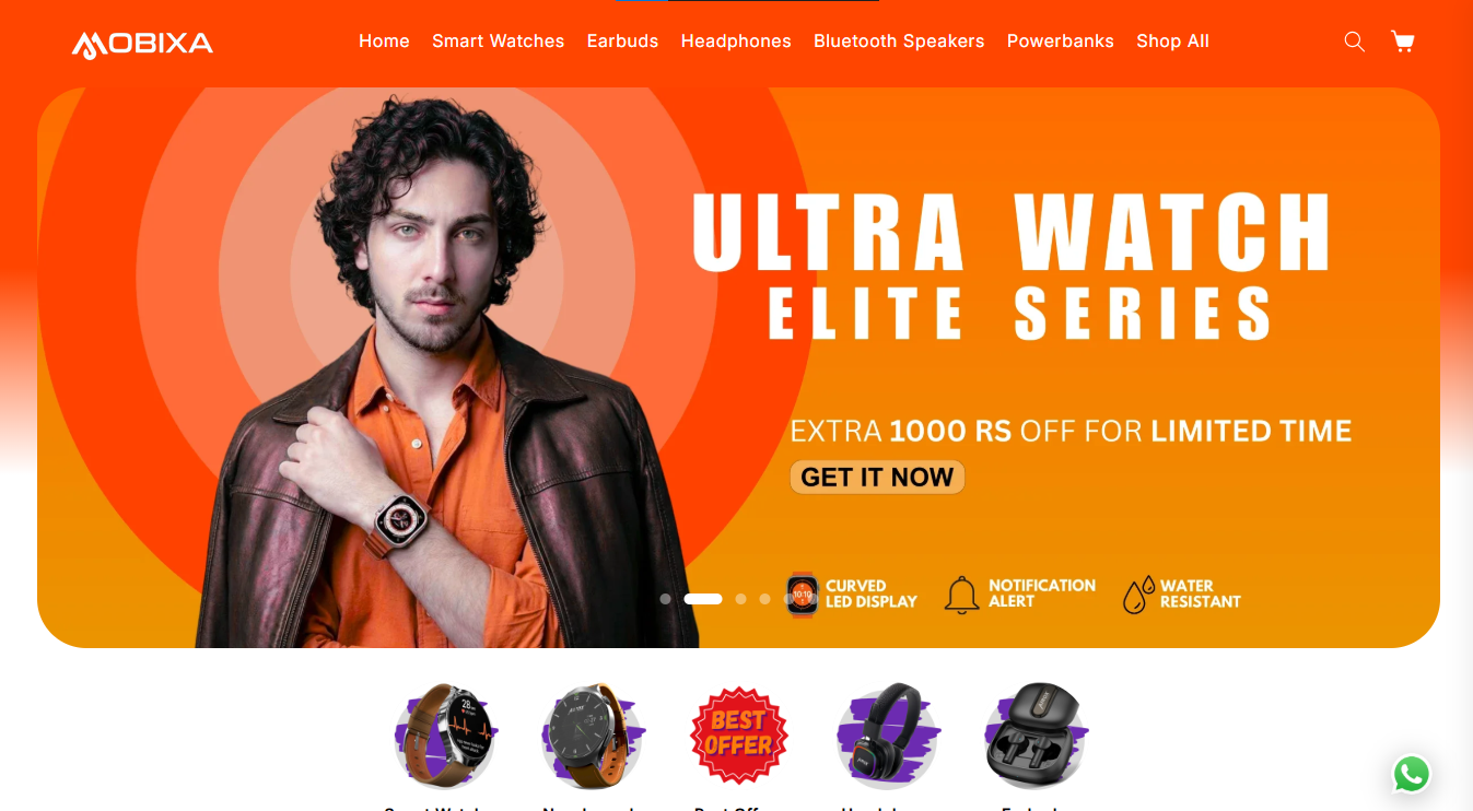 Shopify Store Redesign